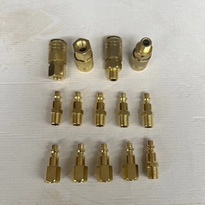 Juego de 14 Conectores Rápidos de 1/4 NPT para Compresor de Aire, Accesorios con Roscas Internas y Externas, Herramientas Neumáticas - Product Image 4