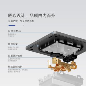 EU Tiêu chuẩn điện Ổ cắm điện thiết lập Đức Schuko 16A PC Bảng điều chỉnh tường thiết bị chuyển mạch và ổ cắm - Product Image 2