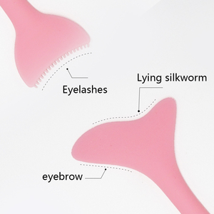 Outil de beauté multifonctionnel en silicone pour le maquillage des yeux, aide au maquillage des cils et de l'eye-liner - Product Image 4