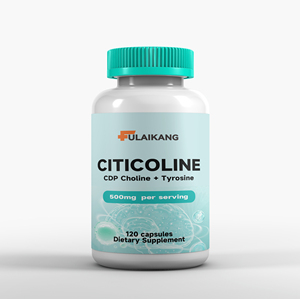 Citicoline <span class=keywords><strong>500</strong></span> mg <span class=keywords><strong>Tyrosine</strong></span> 120 Capsules Complément Alimentaire pour Tous, Sauf Femmes Enceintes - Product Image 1