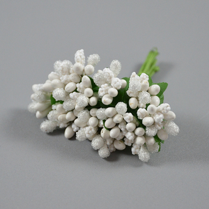 Flor artificial <span class=keywords><strong>estambre</strong></span> alambre tallo matrimonio hojas <span class=keywords><strong>estambre</strong></span> DIY corona boda caja Decoración - Product Image 3