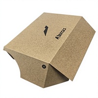 Boîte cadeau pour chaussures en carton écologique de luxe, personnalisable avec logo, pliable, rigide, avec couvercle magnétique, pour rangement et présentation