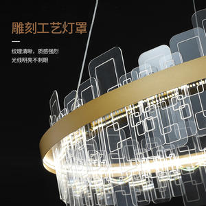 Lámpara de Techo Moderna y Minimalista para Sala de Estar, Elegante Lámpara de Estilo Nórdico, Diseño Creativo y Único - Product Image 2