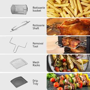 <span class=keywords><strong>Friteuse</strong></span> électrique numérique à vendre 2025 Smart Multifunctional Customized Square Household Used Without Oil Energy-saving - Product Image 2