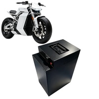 Kustomisasi Paket Baterai Lithium Ion Sepeda Motor Listrik Aman 24V 48V 60V 72V 50Ah 80Ah 100Ah LiFePo4 NMC untuk E-Motorcycle