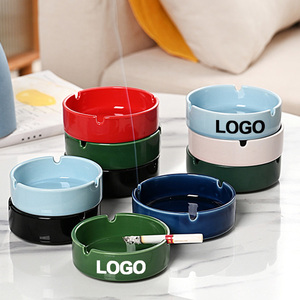 Design moderne Cendrier en porcelaine à motif de logo personnalisé <span class=keywords><strong>Plateau</strong></span> en <span class=keywords><strong>céramique</strong></span> personnalisé pour cigarettes et cigares pour cadeaux promotionnels - Product Image 3