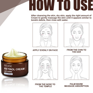 <span class=keywords><strong>Crema</strong></span> de Retinol Antienvejecimiento para la Eliminación de Arrugas en la Cara y el <span class=keywords><strong>Cuello</strong></span> con Colágeno, Ácido Hialurónico, Hidratante para Hombres y Mujeres - Product Image 4