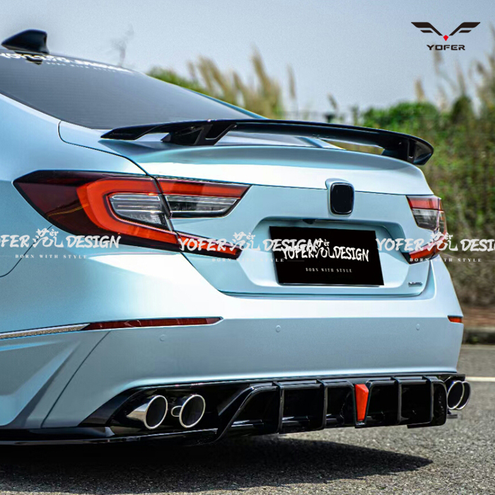 For Honda Civic Accord Exhaust Pipe Tail Muffler Tip Stainless Steel Adjustable
