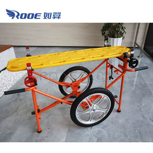 Camilla de transporte de pacientes de emergencia al aire libre para hospital con ruedas plegables de campo - Product Image 3