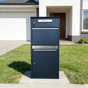 Boîte à <span class=keywords><strong>colis</strong></span> extérieure galvanisée, boîte <span class=keywords><strong>aux</strong></span> <span class=keywords><strong>lettres</strong></span> autoportante, boîte de livraison de <span class=keywords><strong>colis</strong></span> verrouillable, boîte <span class=keywords><strong>aux</strong></span> <span class=keywords><strong>lettres</strong></span> étanche, conçue <span class=keywords><strong>pour</strong></span> la poste - Product Image 2