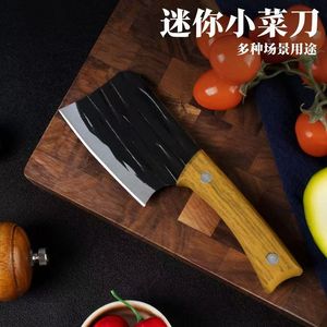 Cuchillo de cocina popular en línea, cuchillo para rebanar de acero inoxidable, mini cuchillo ligero para frutas, cuchillo para desespinar pescado, cuchillo martillado - Product Image 3