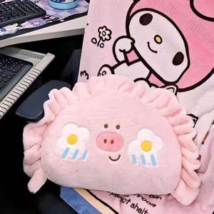 Creative New Cartoon Dumpling <b>Pillow</b> Super Soft Plush Toy for Soothing Sleep Girls' Birthday Gift Home Decoration PP Cotton - Product Image 2