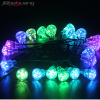 Luz de píxel RGB direccionable IP67 DC24V UCS1903 de 45 mm con brillo de 360 grados para atracciones de entretenimiento y marquesinas exteriores
