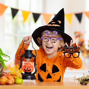 Lunettes fantaisie colorées pour enfants, accessoires de fête d'Halloween, jouets amusants, montures de lunettes en papier pour cosplay - Product Image 5