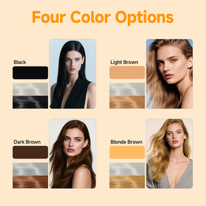 MOKERU Champú <span class=keywords><strong>de</strong></span> Coloración Permanente Rápida para el Cabello, Tinte 4 en 1 Sin Amoníaco con Jengibre, Marrón, Cobertura Rápida <span class=keywords><strong>de</strong></span> <span class=keywords><strong>Canas</strong></span>, 500ml - Product Image 3