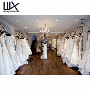 Tienda de servicios personalizados, accesorios de ropa, tienda de ropa de madera, diseño de mostrador, vitrina de vestido de boda - Product Image 2