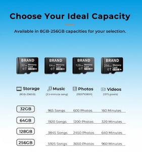 Карта памяти TF/SD для видеорегистраторов, 8 ГБ, 16 ГБ, 32 ГБ, оптом, высокая емкость, UHS-I Class 10 U3 V30, для ПК и ноутбуков, оптовая цена - Product Image 4