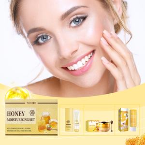 ชุดผลิตภัณฑ์ดูแลผิวหน้า คอลลาเจนน้ำผึ้ง วิตามินอี ลดเลือนริ้วรอย กระชับผิว กระจ่างใส ผลัดเซลล์ผิว บำรุงผิวชุ่มชื้น พร้อมโลโก้สั่งทำ - Product Image 6