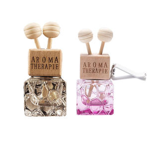 Air Freshener Empty 8ml Square <b>Diffuser</b> <b>Car</b> Perfume <b>Bottle</b> <b>Car</b> Scent <b>Diffuser</b> <b>Bottle</b> Vent Clip - Product Image 1