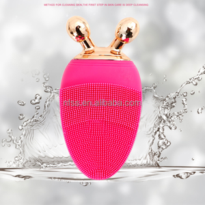 Cepillo de limpieza Facial eléctrico, cepillo limpiador de barra de jabón para el rejuvenecimiento de la piel, con rodillo Facial duro, marca privada, venta al por mayor - Product Image 2