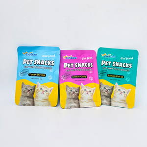Pochette Premium <span class=keywords><strong>pour</strong></span> Aliments Humides <span class=keywords><strong>pour</strong></span> Chats : Friandises, Pâté, Nourriture Humide, Herbe à <span class=keywords><strong>Chat</strong></span> – Produits Nutritionnels de Haute Qualité <span class=keywords><strong>pour</strong></span> Animaux de Compagnie (Vente en Gros) - Product Image 3