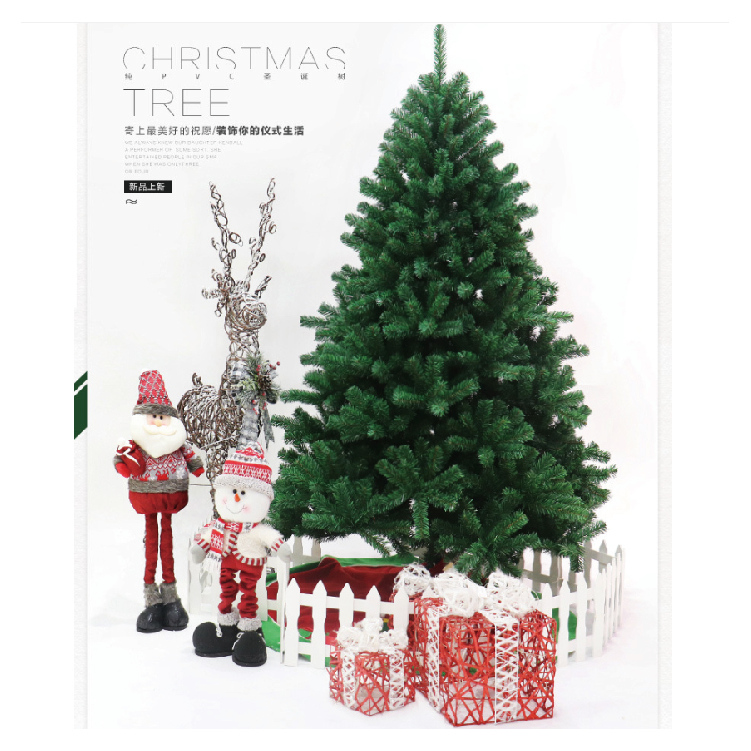 Premium Eco-Friendly Handmade Unlit Hinged Full Pine Dense Branches Realistic PVC Artificial Christmas Tree Decoration Tabletop · image 3