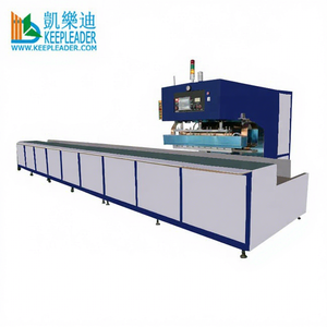 Machine à souder <span class=keywords><strong>automatique</strong></span> mobile à haute fréquence pour tissu PVC PU pour bâche _ Soudeuse à radiofréquence pour scellement de membrane de toile - Product Image 1