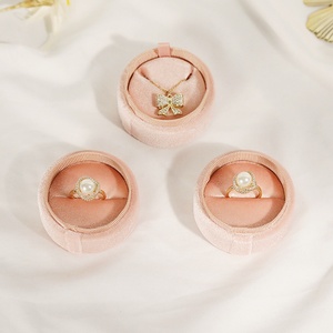 Velvet Jewelry <b>Box</b> Custom Wedding <b>Ring</b> <b>Box</b> Earring Pendant Bangle Bracelet Necklace Organizer Jewelry Packaging Gift <b>Box</b> - Product Image 4