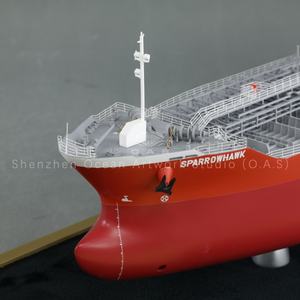 Modelo de Barco de Aceite SPARROWHAWK de 73 cm, Hecho a Mano y Personalizado por O.A.S, Modelo de Fábrica para Recuerdos y Regalos - Product Image 2