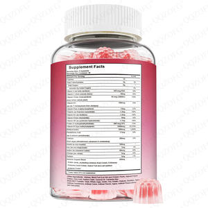 Ldj מותאם אישית נשים multitamin gummies ויטמינים c d3 <span class=keywords><strong>b</strong></span> מורכב סידן ברזל אבץ inositol תוספי בריאות החיסון - Product Image 2