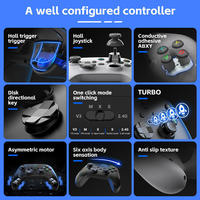 Mando de Juego Inalámbrico G6 Multiplataforma para Esports, Joystick con Bluetooth para Switch2/Android/iOS/PC/Steam