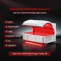 Lit de luminothérapie rouge professionnel 633nm 810nm 850nm 940nm pour cliniques de santé haut de gamme et de longévité