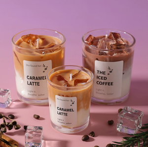 Velas Aromáticas de Cedro Hechas a Mano, con Aroma a Café Americano y <span class=keywords><strong>Matcha</strong></span>, para Relajación en el Hogar y Regalos - Product Image 5