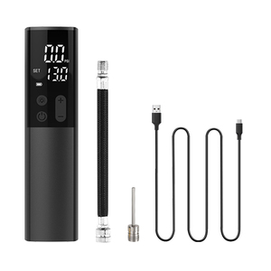 Pompe à <span class=keywords><strong>ballon</strong></span> électrique Gonflage Dégonflage Jauge de pression numérique ABS 4 modes prédéfinis <span class=keywords><strong>Gonfleur</strong></span> automatique pour basket-ball football - Product Image 1