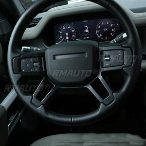 Para Land Rover Defender 2020-2024, Pieza de Modificación, Marco del Volante, Marco del Volante de Fibra de Carbono, Accesorios para Automóviles - Product Image 3