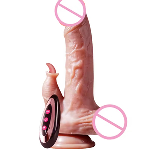 Double-Ended Adult Sex Toy Soft Female Dildo Masturbator with Variable Frequency G-Spot Simulation <b>Vibrator</b> in Box - Product Image 1