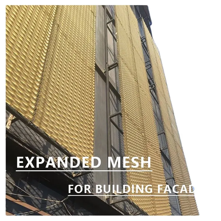 Pulver beschichtetes erweiterbares Metallgitter Aluminium-erweiterbares Netz für Metall tor