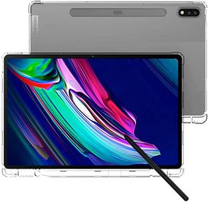 Chống sốc màu đen trong suốt trường hợp máy tính bảng cho Lenovo Tab P12 Pro Slim mềm trường hợp linh hoạt thả bảo vệ trường hợp máy tính bảng - Product Image 4