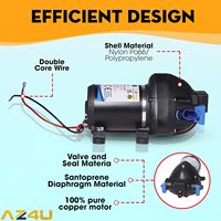 Pompe à eau Flojet 12V DC RV Fournisseur en gros 3.0 GPM, 50-PSI R03526144A