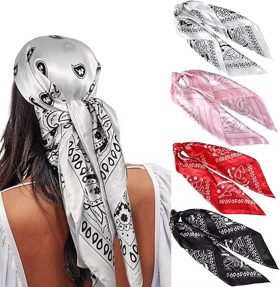 4Pcs White Pink Red  Black
