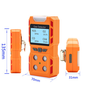 O CE ROHS certificou quatro em um <span class=keywords><strong>detector</strong></span> de gás combustível com <span class=keywords><strong>H2S</strong></span> <span class=keywords><strong>O2</strong></span> <span class=keywords><strong>CO</strong></span> EX - Product Image 5