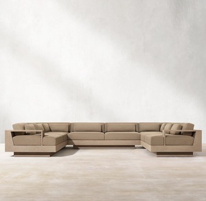 Maravilloso Conjunto de Muebles de Jardín de Teca, Muebles de Jardín de Lujo para Hotel y Villa, para Sala de Estar, Patio, Sofá de Madera Maciza para Exteriores - Product Image 6