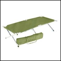 Lit de Camping pliable OEM, lit d'extérieur en acier, Logo et couleurs personnalisés, vente en gros, usine