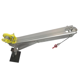 Mini Manual/Electric 400kg <strong>Mobile</strong> Side <strong>Boom</strong> <strong>Crane</strong> Telescopic Jib Gear CE Certified Remote Control Davit <strong>Crane</strong> Hoist For Pickup - Product Image 5