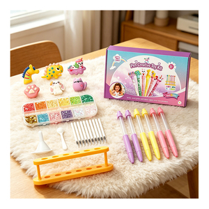 Factory Creative Quicksand Pen <b>Set</b> Children Handmade Learning <b>Stationery</b> No Sticky Hands Art Craft Gift Pack Box - Product Image 3