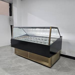 Refroidisseur d'air à température unique HAIYAO DSCF-1200L pour <span class=keywords><strong>vitrine</strong></span> à crème glacée avec fenêtre, type climatique N-ST - Product Image 3