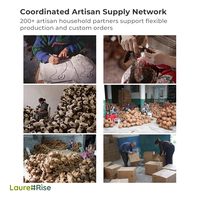 Pot de fleurs autoportant en fibre de coco artisanale pour chien, décoration de jardin légère pour Noël