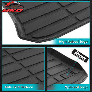 Alfombrillas para Maletero Trasero de TPE para Todo Clima, Compatibles con Benz X296 EQS SUV 23-25 - Product Image 3