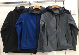Waterproof Breathable Mens Softshell Outdoor <strong>Jacket</strong> <strong>With</strong> <strong>Fleece</strong> <strong>Lining</strong> Hiking Camping Trekking Hooded <strong>Jacket</strong> - Product Image 6