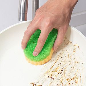 Éponges de nettoyage réutilisables personnalisées pour la vaisselle, les casseroles et les poêles - Product Image 4